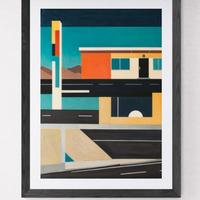 Quadro stampa Poster arte moderna americana