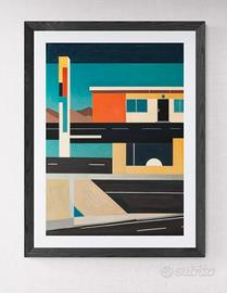 Quadro stampa Poster arte moderna americana