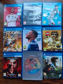 giochi vari per PS4 ps5