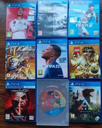 giochi vari per PS4 ps5