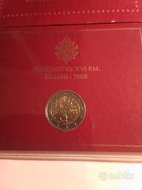 2 Euro Moneta Commemorativa Vaticana  anno 2008