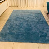 Tappeto azzurro super morbido 160x220 come nuovo!