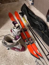 Set Ski Alp Fischer - Montura - Scarpa