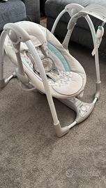 Sdraietta dondolino neonato con musica