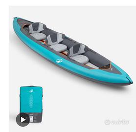 Canoa decatlgon 2/3 posti