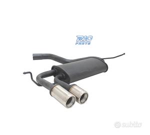 SILENZIATORE DI SCARICO PER AUDI A3 8PA SEAT LEON 