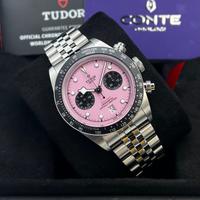 🌸TUDOR BLACK BAY CHRONO PINK DIAL REF.79360N NEW