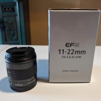 Obiettivo Canon EF-M 11-22 f/4-5.6