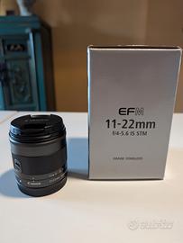 Obiettivo Canon EF-M 11-22 f/4-5.6