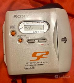 Lettore minidisc Sony