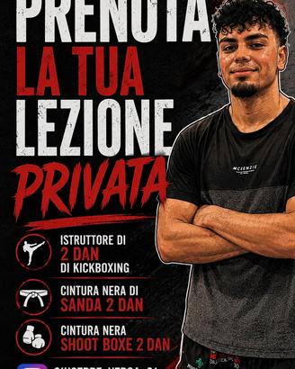 Istruttore di kickboxing cerc palestra a catania