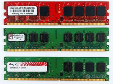 RAM 800MHz 4Gb Desktop  (1GB + 1GB + 2GB) 