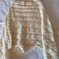 Poncho bianco