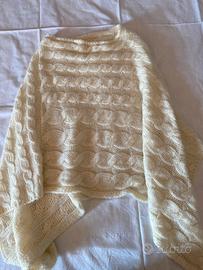 Poncho bianco