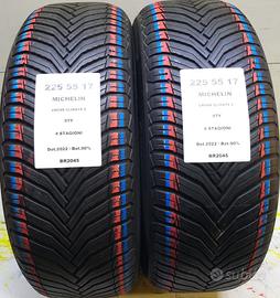 2 GOMME 225 55 17 MICHELIN BR2045