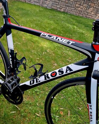 Bici da corsa De Rosa carbon TG 50x47 XS 11 v