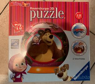 Ravensburger puzzle 3D Masha e Orso