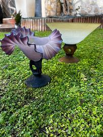 Vasi decorativi in vetro d'arte contemporanea