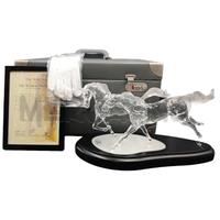 STATUA CAVALLI SELVAGGI SWAROVSKI 2001