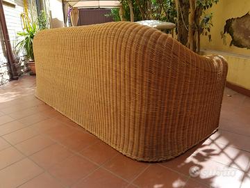 Set divano in rattan