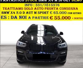 BMW X4 2.0 D AUT M SPORT VARIE DEMO
