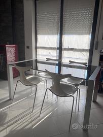 Tavolo & 4 sedie Ciacci Kreaty