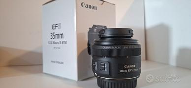 Obiettivo Canon Macro EF-S 35mm IS STM