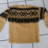 Maglione jacquard vintage