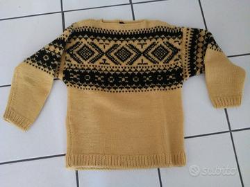 Maglione jacquard vintage