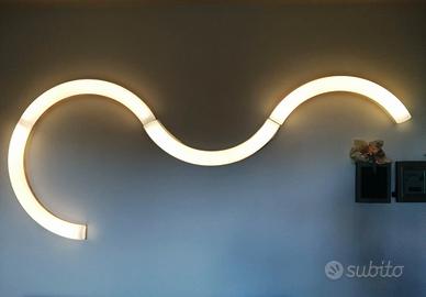 Luce a parete neon componibile