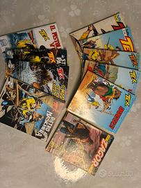 Lotto 10 fumetti 9 Tex e 1 Zagor