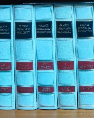 Serie "Grande Dizionario Enciclopedico" UTET