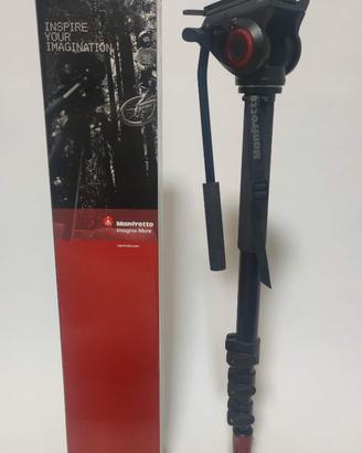 Monopiede Manfrotto con Testa per videomaking