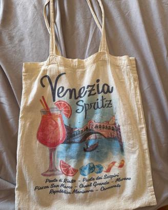 Borsa in tela / Tote bag "Venezia Spritz" 