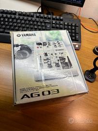 Mixer per live streaming e podcasting