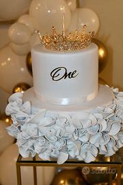 Torta Scenografica voulant “One” 🤍✨