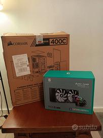 Case Corsair 400C + 2 ventole da 140 e 1 da 120