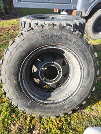 Ruote + Cerchi Suzuki Samurai sj410/413