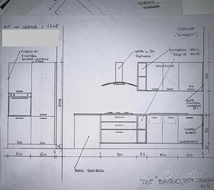 cucina Lube componibile 