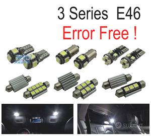 KIT 17 LAMPADE LED INTERNE BMW SERIE 3 E46 SEDAN C