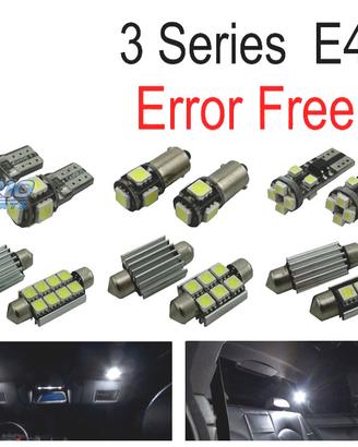 KIT 17 LAMPADE LED INTERNE BMW SERIE 3 E46 SEDAN C