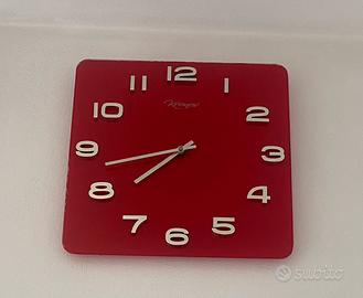 Orologio da parete in vetro