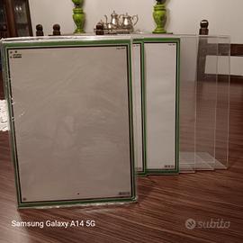 portalistini in plexiglass formato A4