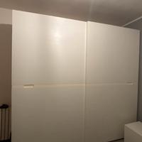 Armadio giessegi  2 ante bianco