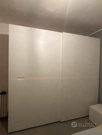 Armadio giessegi  2 ante bianco