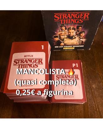 Mancolista Stranger Things (one last adv.) panini