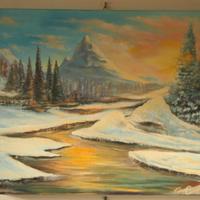 Quadro moderno olio su tela 60x50cm