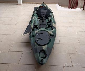 PRESTIGE 363 Fishing Bull Kayak con carrellino
