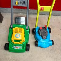 Tagliaerba in plastica x bambini 2 pezzi