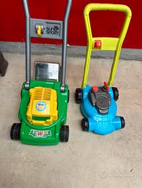 Tagliaerba in plastica x bambini 2 pezzi